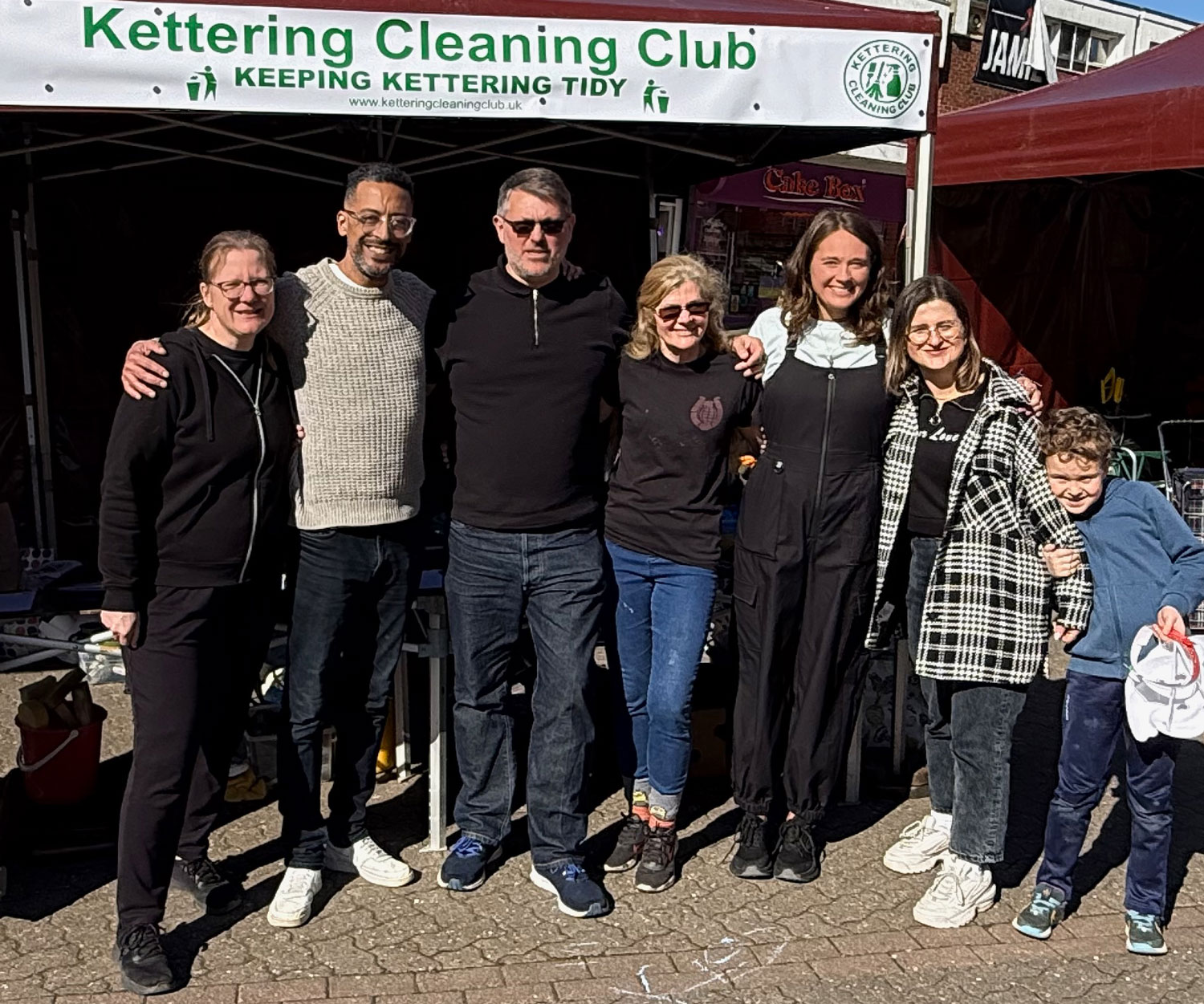 Kettering Cleaning Club team photo